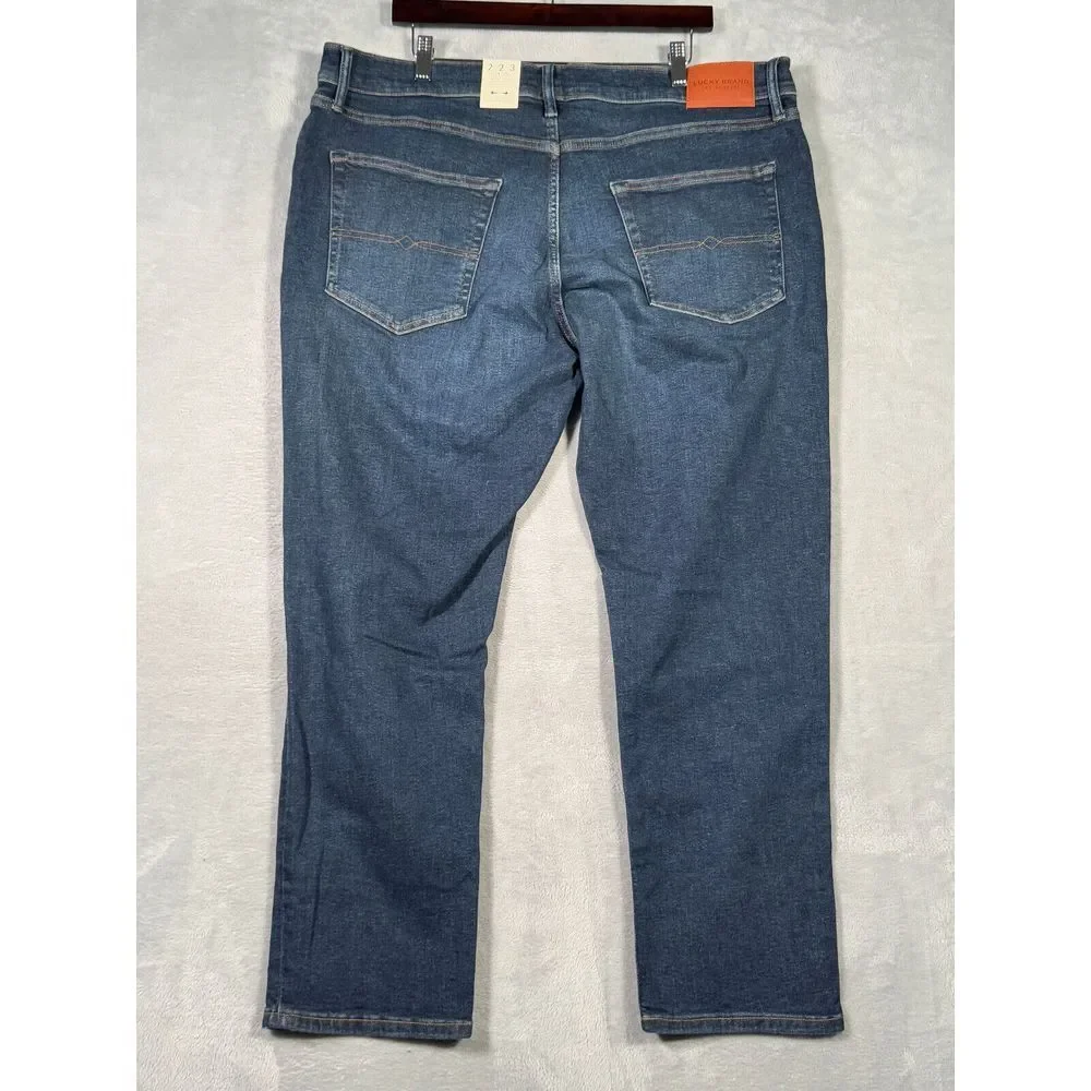 Lucky Brand Jeans‎ Mens 40x30 Blue Denim 223 Straight Stretch